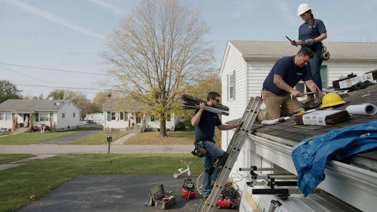 Local Roofing Contractors in Brimfield, IL near me